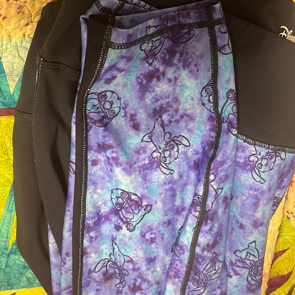 Blues purples and stitch !